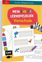 Sandy Thißen - Mein bunter Lernspielblock - Vorschule: Formen, Mengen und Laute