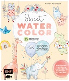 Margit Krapesch - Sweet Watercolor - 25 Motive fürs Kinderzimmer malen