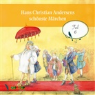 Hans  Christian Andersen, Anne Moll, Jens Wawrczeck - Hans Christian Andersens schönste Märchen, 1 Audio-CD (Audio book)