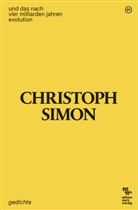 Christoph Simon, edition merkwürdig - und das nach vier milliarden jahren evolution