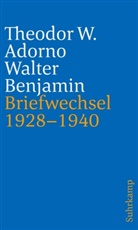 Theodor Adorno, Theodor W Adorno, Theodor W. Adorno, Walter Benjamin, Henr Lonitz, Henri Lonitz... - Briefe und Briefwechsel