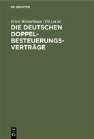 Ernst Rennebaum, Franz Zitzlaff - Die deutschen Doppelbesteuerungsverträge