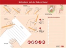 Patricia Köper - Schreibtischauflage für ein ergonomisches Schreiben mit der linken Hand