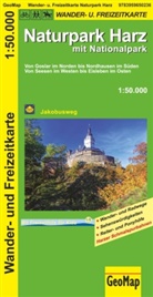 GeoMap, GeoMap - Naturpark Harz mit Nationalpark 1:50.000