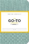 Chronicle Books - Go-To Notebook With Mohawk Paper, Sage Blue Dotted