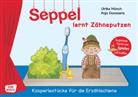 Ulrike Münch, Anja Goossens - Seppel lernt Zähneputzen. Erzählschienen-Figurenset, m. 1 Beilage