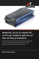 Murali Nandigam - Materiali ricchi di catodo Ni-ricchi per batterie agli ioni di litio ad alte prestazioni
