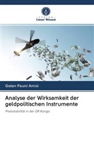 Golan PAUNI AMISI - Analyse der Wirksamkeit der geldpolitischen Instrumente