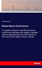 Anonymous - Stowe-Byron Controversy