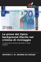 Antonio C. M. Aranha de Araujo, Antonio Cesar Miranda Aranha de Araujo - Le prove del tipico background illecito nel crimine di riciclaggio