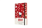 Moleskine Notizbuch - Hello Kitty, Large/A5, Liniert, Rot