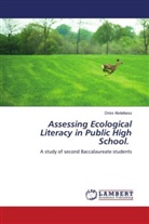 Driss Abdellaoui - Assessing Ecological Literacy in Public High School.