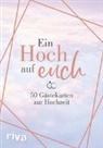 riva Verlag - Ein Hoch auf euch - 50 Gästekarten zur Hochzeit