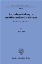 Oliver Hiltl - Rechtsbegründung in multikultureller Gesellschaft.