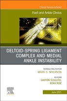 Roxa Ruiz, Roxa (By Roxa Ruiz Ruiz, Gaston A Slullitel, Gaston A. Slullitel, Gaston A. (Instituto de Ortopedia Jaime Slullitel Rosario Slullitel, Gaston A. (Instituto de Ortopedia Jaime Slullitel&lt;br&gt;Rosario Slullitel - Deltoid-Spring Ligament Complex and Medial Ankle Instability, An issue of Foot and Ankle Clinics of North America