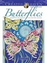 Marjorie Sarnat - Creative Haven Butterflies Flights of Fancy Coloring Book