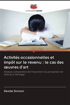 Davide Simioni - Activités occasionnelles et impôt sur le revenu : le cas des oeuvres d'art