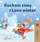 Shelley Admont, Kidkiddos Books - I Love Winter (Polish English Bilingual Children's Book)