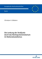 Christian H. Blödorn - Die Lenkung der Strafjustiz durch das Reichsjustizministerium im Nationalsozialismus