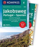 Robert Schwänz - KOMPASS Wanderführer Jakobsweg Portugal Spanien, 60 Touren mit Extra-Tourenkarte