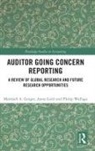 Marshall Geiger, Marshall A. Geiger, Marshall A. Gold Geiger, Anna Gold, Anna (Free University Amsterdam Gold, Philip Wallage... - Auditor Going Concern Reporting