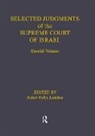 Asher Felix Landau - Selected Judgments of the Supreme Court of Israel