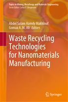 A M Ali, A M Ali, Gomaa A. M. Ali, Abdel Salam Hamdy Makhlouf, Abde Salam Hamdy Makhlouf, Abdel Salam Hamdy Makhlouf - Waste Recycling Technologies for Nanomaterials Manufacturing