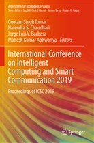 Mahesh Kumar Aghwariya, Jorge Luis V. Barbosa, Narendra S. Chaudhari, Jorge Luis V Barbosa et al, Narendra S Chaudhari, Geetam Singh Tomar - International Conference on Intelligent Computing and Smart Communication 2019, 2 Teile