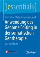 Ulrike Abramowski-Mock, Bori Fehse, Boris Fehse - Anwendung des Genome Editing in der somatischen Gentherapie