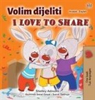 Shelley Admont, Kidkiddos Books - I Love to Share (Croatian English Bilingual Children's Book)