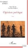 Caroline Despont, Samy Manga - Opinion poétique