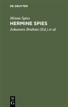 Minna Spies, Johannes Brahms, Klaus Groth - Hermine Spies