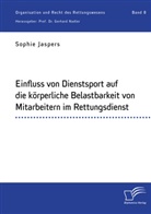 Sophi Jaspers, Sophie Jaspers, Gerhard Nadler, Gerhard Nadler - Einfluss von Dienstsport auf die körperliche Belastbarkeit von Mitarbeitern im Rettungsdienst