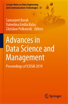 Samarjeet Borah, Valentin Emilia Balas, Valentina Emilia Balas, Zdzislaw Polkowski - Advances in Data Science and Management