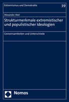 Alexander Akel - Strukturmerkmale extremistischer und populistischer Ideologien