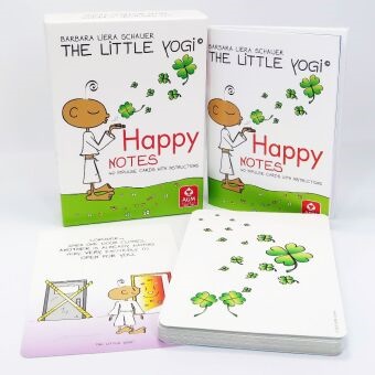 Barbara Liera Schauer - The Little Yogi - Happy Notes GB, m. 1 Buch, m. 40 Beilage - 40 impulse cards with instructions