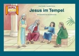 Dorothea Ackroyd, Ursel Scheffler - Jesus im Tempel / Kamishibai Bildkarten 5 Bildkarten für das Erzähltheater