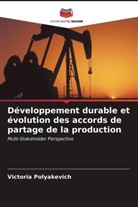 Victoria Polyakevich - Développement durable et évolution des accords de partage de la production