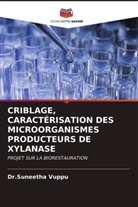 Dr.Suneetha Vuppu, Suneetha Vuppu - CRIBLAGE, CARACTÉRISATION DES MICROORGANISMES PRODUCTEURS DE XYLANASE