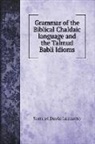 Samuel David Luzzatto - Grammar of the Biblical Chaldaic language and the Talmud Babli Idioms
