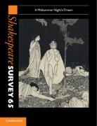 Peter (University of Notre Dame Holland, Peter Holland, Holland Peter - Shakespeare Survey: Volume 65, a Midsummer Night''s Dream