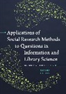 Barbara Wildemuth, Wildemuth Barbara M. - Applications of Social Research Methods to Questions in Information and Library Science