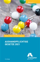 Rainer Huke, Christian Lepping, BDA I Bundesvereinigung der Deutschen Arbeitgeberverbände, Rainer Huke, Christian Lepping - Aushangpflichtige Gesetze 2021