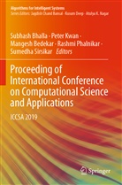 Mangesh Bedekar, Mangesh Bedekar et al, Subhash Bhalla, Pete Kwan, Peter Kwan, Rashmi Phalnikar... - Proceeding of International Conference on Computational Science and Applications