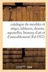 Collectif, Marius Paulme - Catalogue de meubles et sieges,