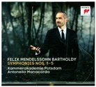 Kammerakademie Potsdam, Antonello Manacorda, Felix Mendelssohn Bartholdy - Mendelssohn: Symphonies Nos. 1-5, 3 Audio-CD (Livre audio)