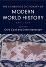 Chris Stevenson Cook, Chris Cook, John Stevenson - Cambridge Dictionary of Modern World History