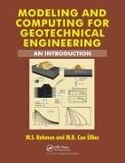 M S Rahman, M. S. Rahman, M.S. Rahman, M.s. Ulker Rahman, M B Can Ulker, M. B. Can Ulker... - Modeling and Computing for Geotechnical Engineering