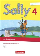Simon Gutwerk, Simone Gutwerk, Martina Koch, Martina Koch, Simone Gutwerk - Sally - Englisch ab Klasse 3 - Allgemeine Ausgabe 2020 - 4. Schuljahr Activity Book: Förderheft - Mit Audio-CD und Portfolio-Heft
