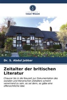 Dr S ABDUL JABBAR, Dr. S. Abdul Jabbar, S. Abdul Jabbar - Zeitalter der britischen Literatur